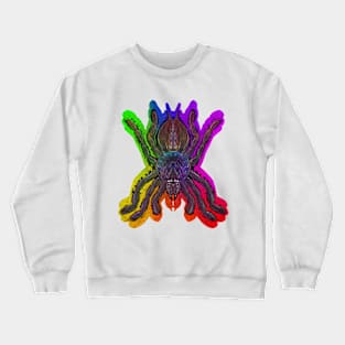 Rainbow Tarantula (No Background) Crewneck Sweatshirt